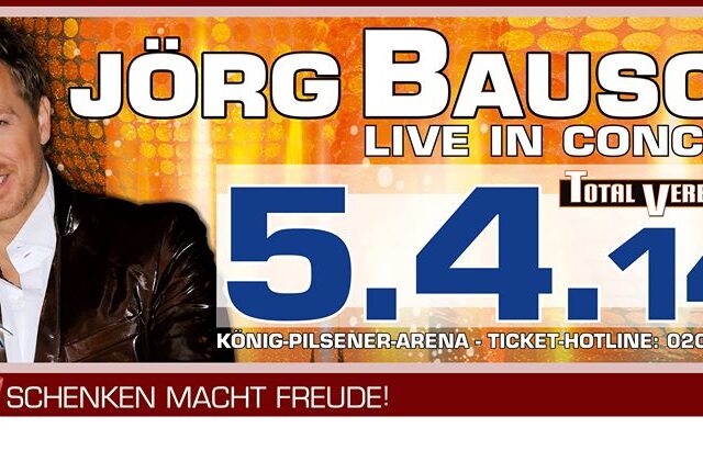 Jörg Bausch in Concert  Total verbauscht  Die Show 2014