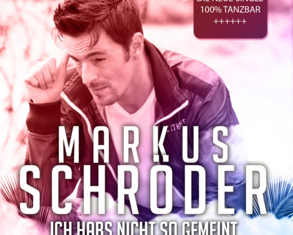 Markus Schröder präsentiert Ich habs nicht so gemeint
