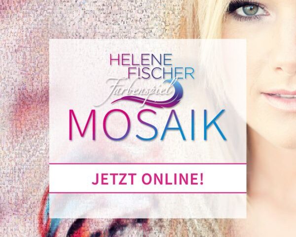 Helene Fischer-Mosaik-Aktion  Gewinnt Tickets für Farbenspiel