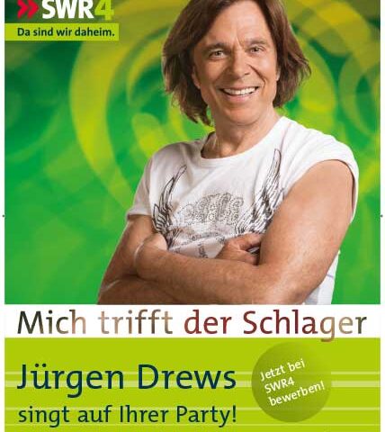 Jürgen Drews singt auf Deiner Feier! Die SWR4-Aktion