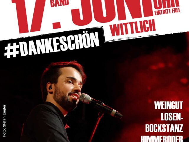 Ein “DANKESCHÖN”-Konzert: Jonathan Zelter feiert in Wittlich
