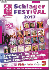 Plakat "Schlager Festival 2017"