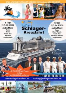 2020 Mit Dem Schlager Kreuzfahrtschiff In Die Karibik