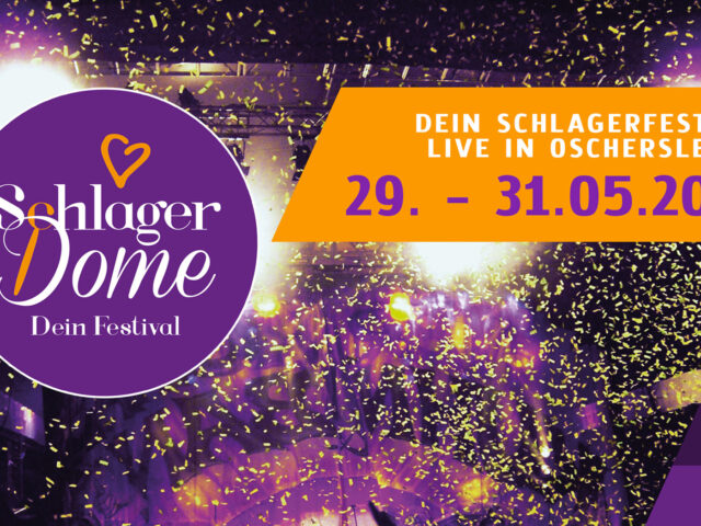 Schlager.de präsentiert: Schlagerdome 2020! Das Schlager-Festival mit Euren Stars!