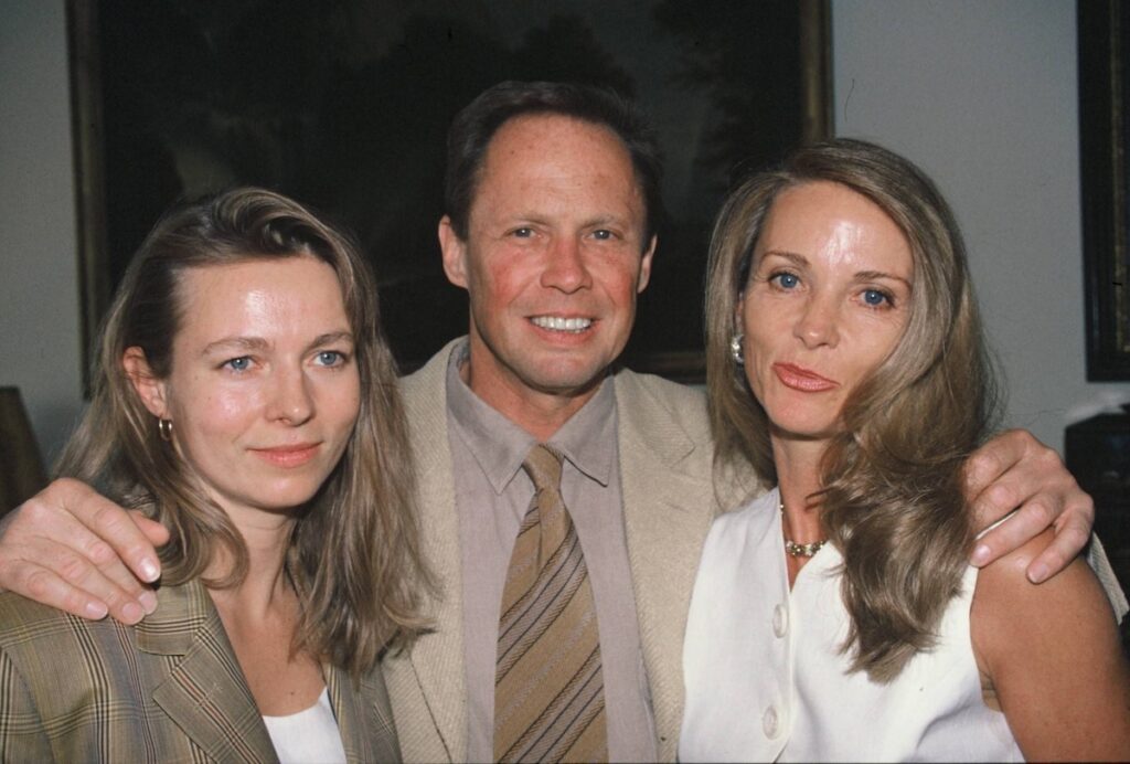 Peter KRAUS mit Tochter Gaby + 2001 und Frau Ingrid